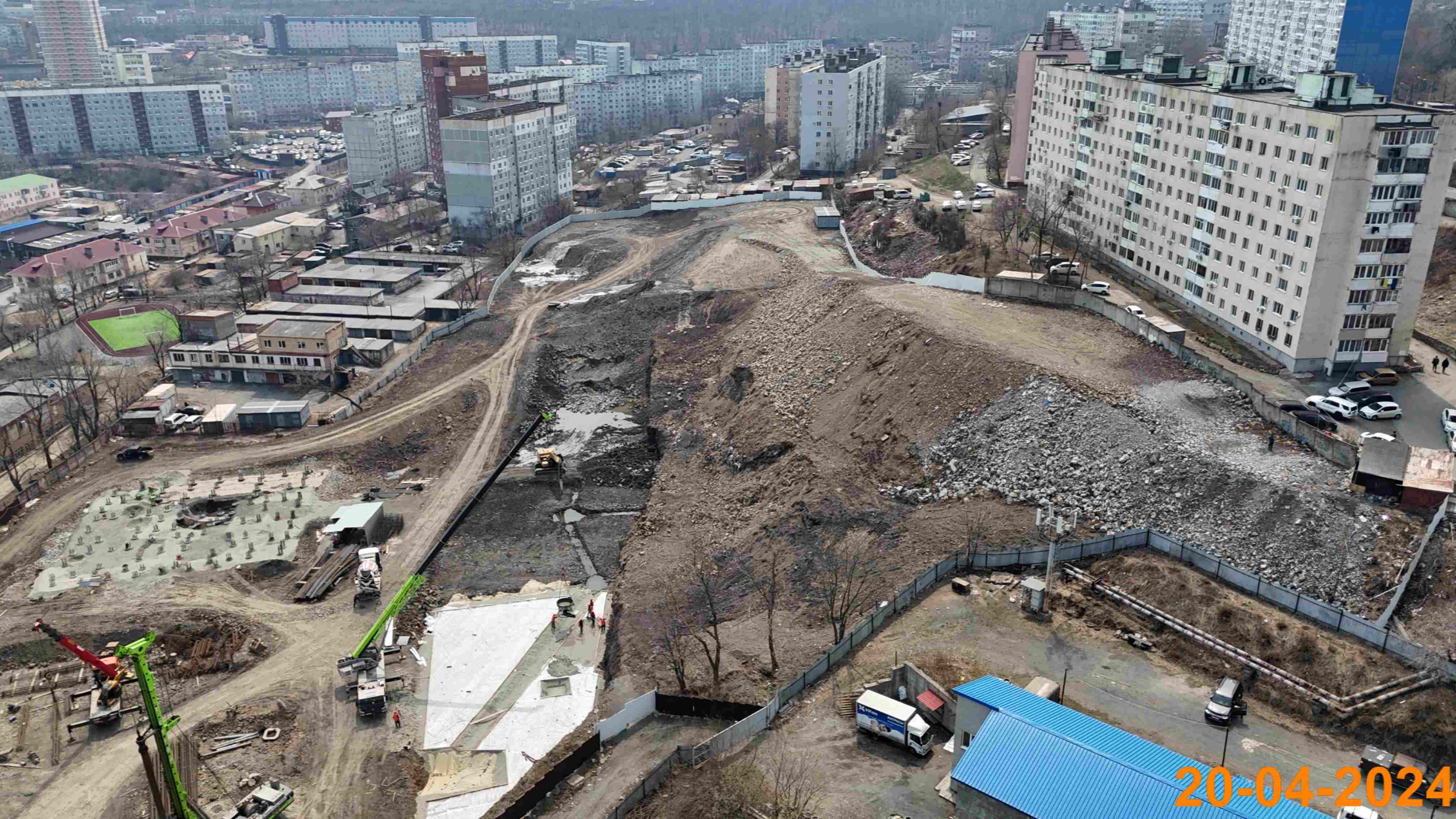 Жилой комплекс Борисенко 48, Апрель, 2024